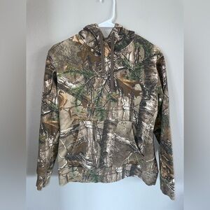 Camouflage Hoodie with Front Pocket